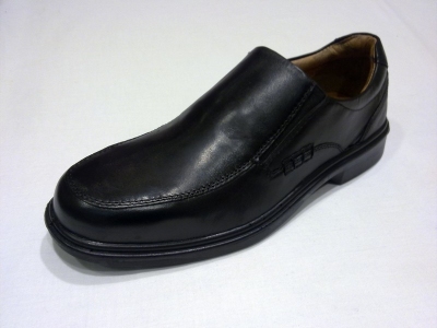 Adam's Shoes Σχ. 450-5502-19 Παντοφλέ Μαύρο Δέρμα [450-5502-19]