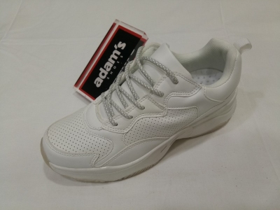 Adam's Shoes Σχ. 921-20006-29 "Δετό με Πλατφόρμα" Λευκό [921-20006-29]